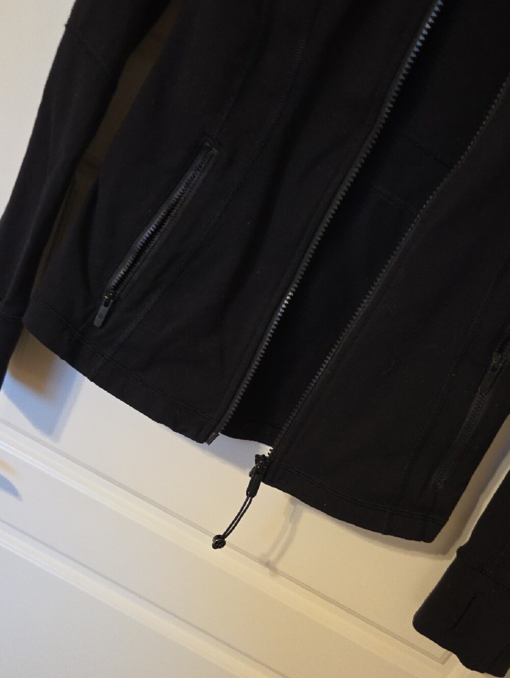 lululemon athletica Black Women's Zip-Up Jacket - Picture 3 of 6